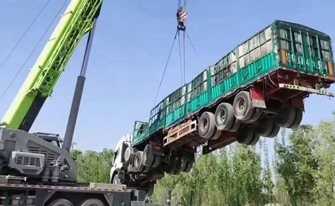 甘德道路脱困救援案例